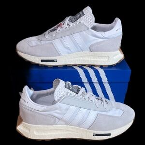 adidas Originals Entropy E5 White and Gray Athletic Shoes Men’s Size 10.5